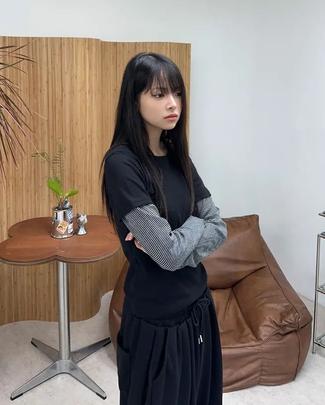 Tove layered long sleeves
