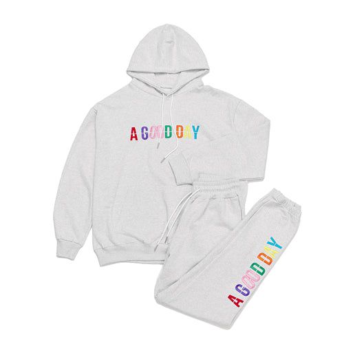 RAINBOW HOODIE (MELANGE)