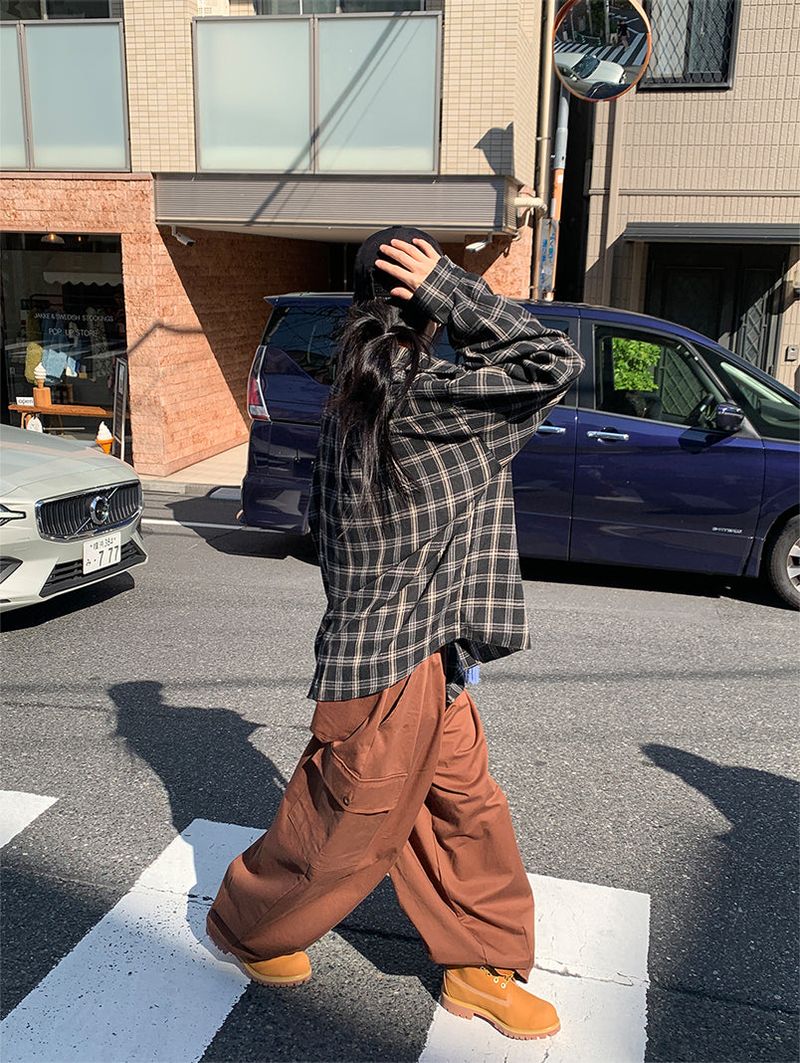 SLOW TWO-WAY CHECK SHIRT (2C)