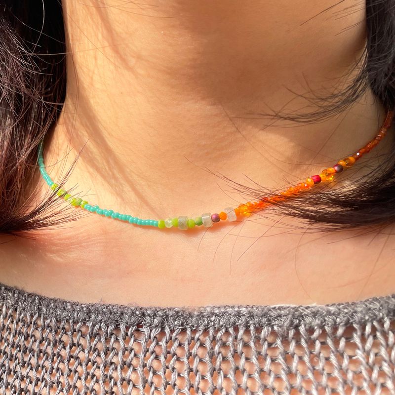Kichikichiyaya Celery Necklace
