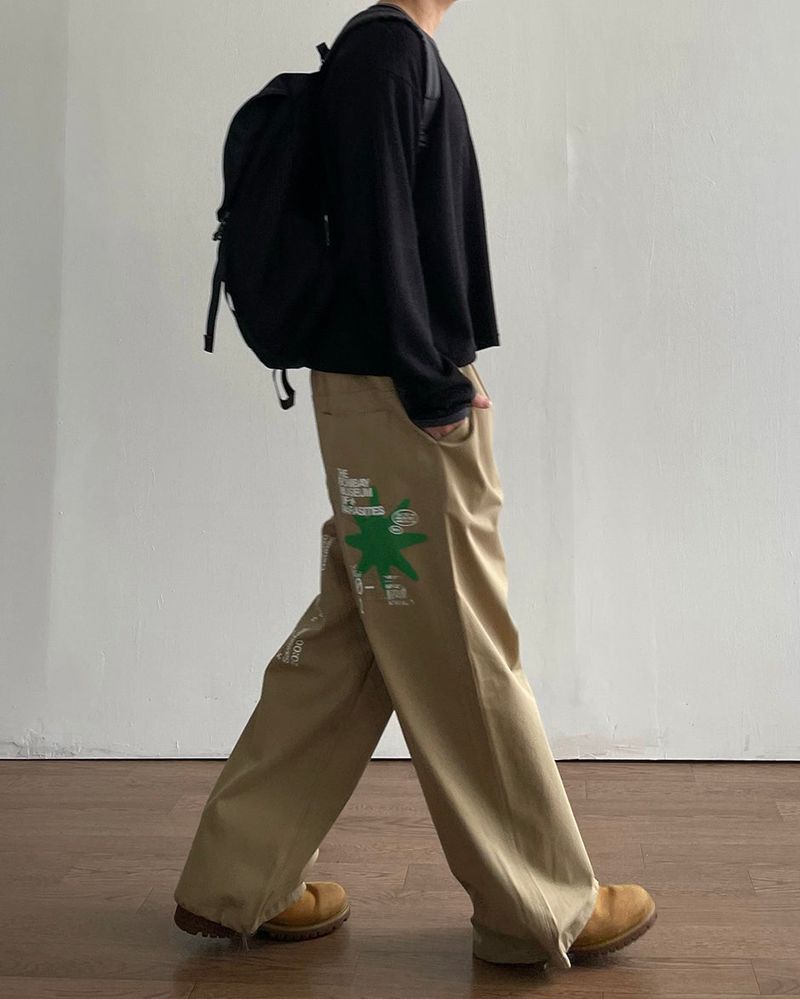 Reco Printed Cotton Pants