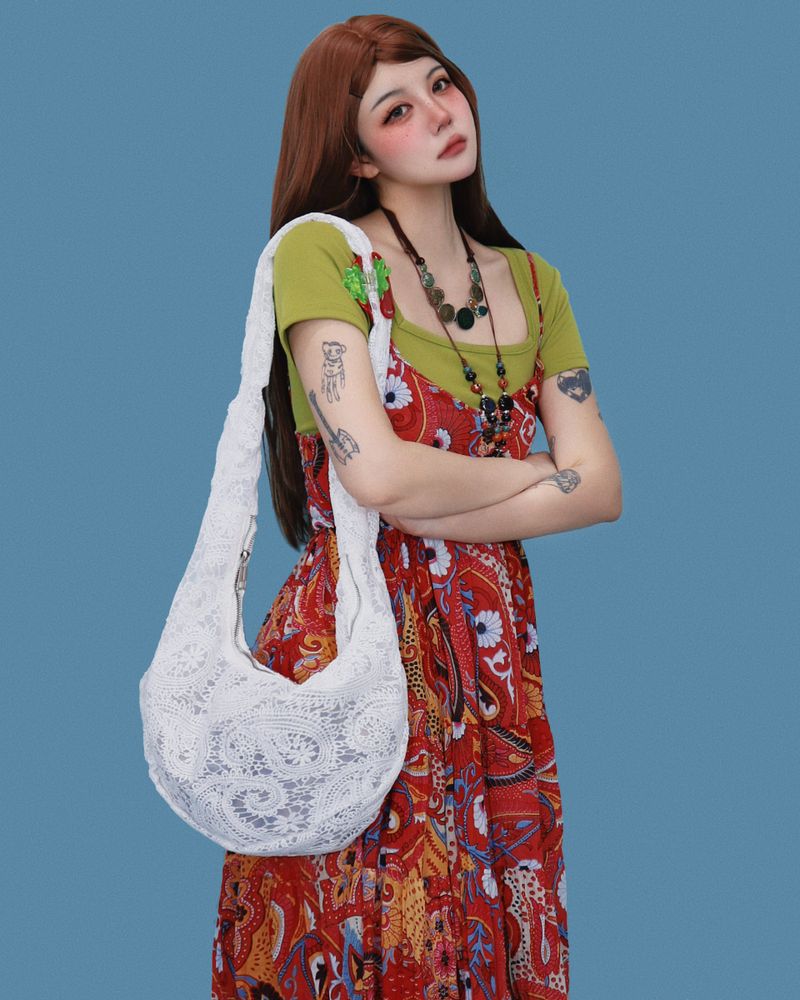 bobo lace shoulder bag