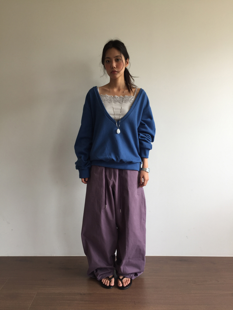 DUGGY（ダギー）の「Lancol Deep V-Neck Sweatshirt (3color)（Tops）」