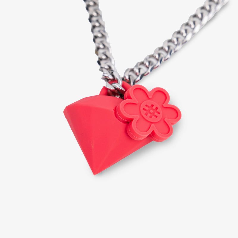 “DIAMOND BLOOM" Necklace | Flame