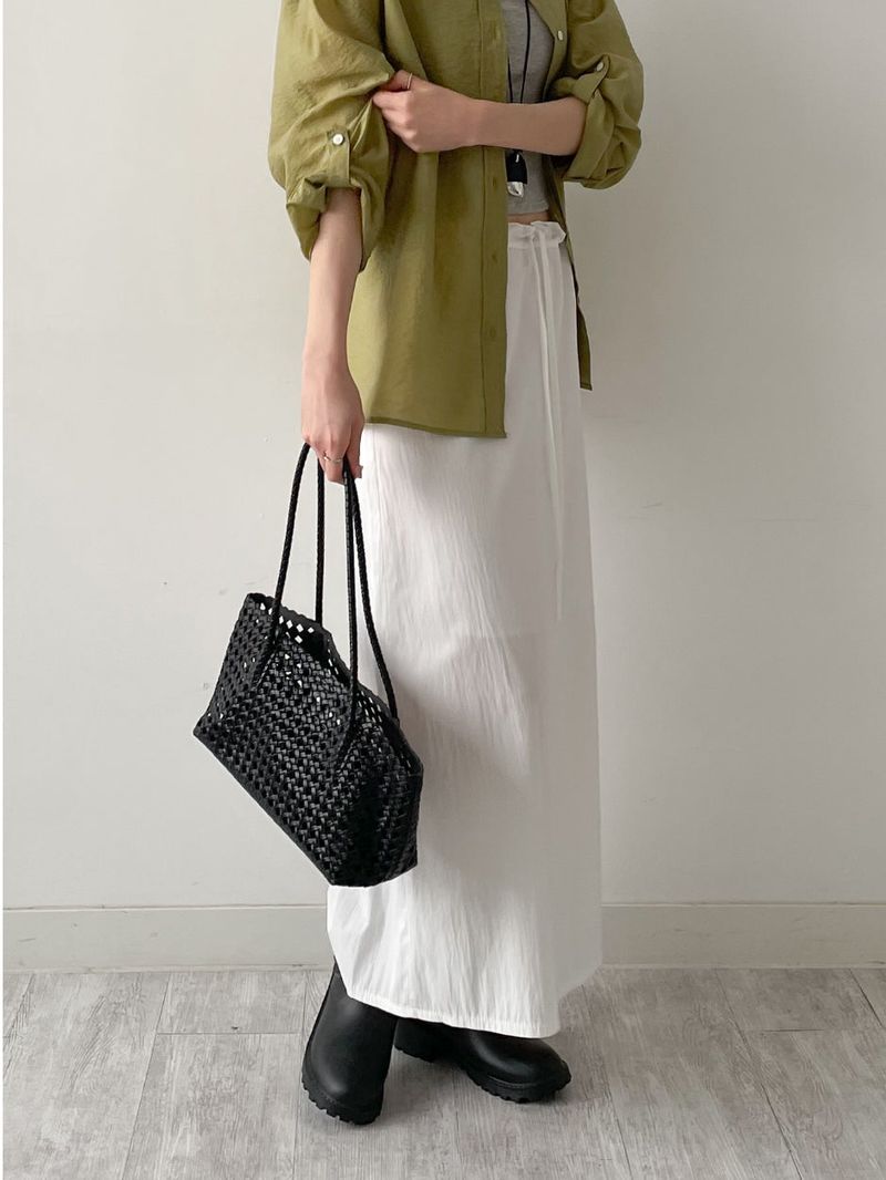 Low Nylon H-Line Skirt