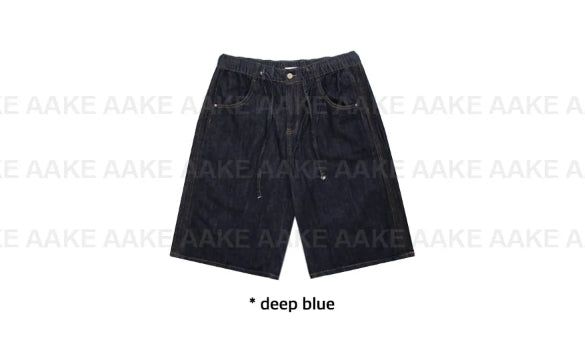 TRACK STITCH BERMUDA DENIM
