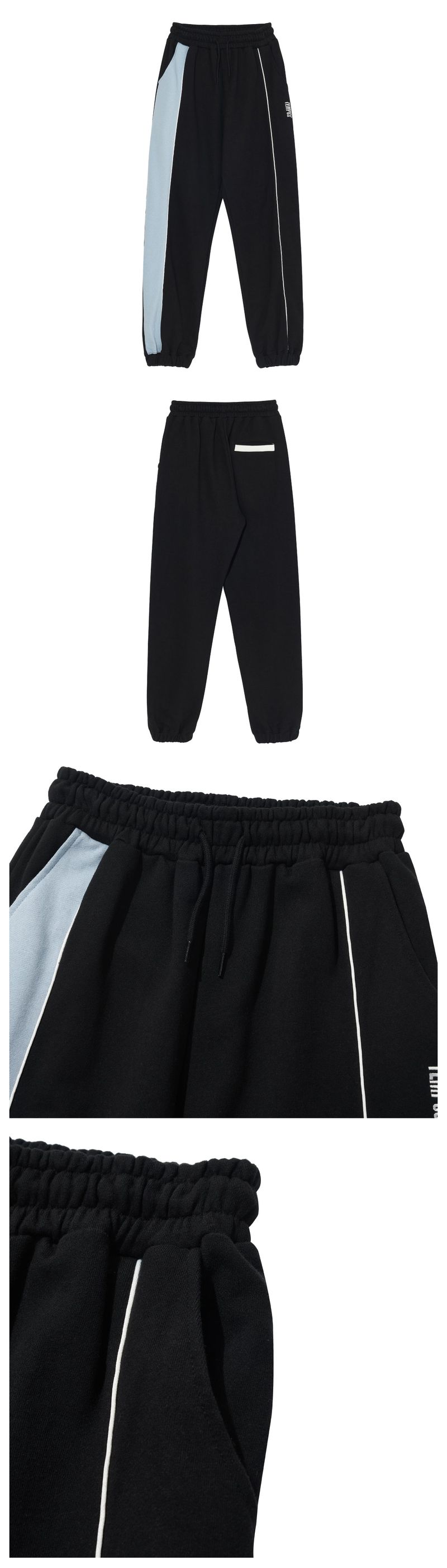 COLORWAY JOGGER SWEATPANTS [BLACK]