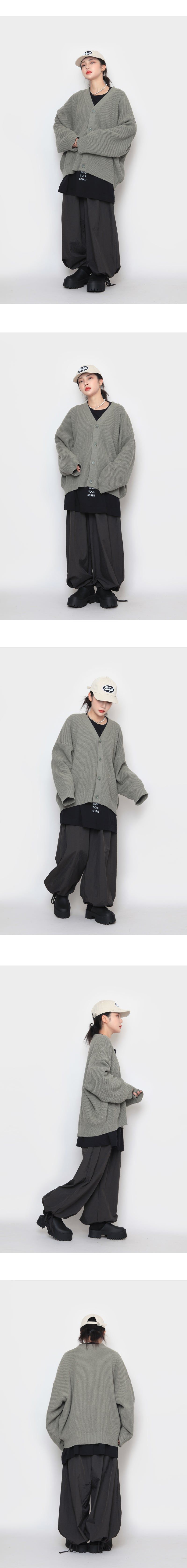 Crack Balloon Nylon Pants