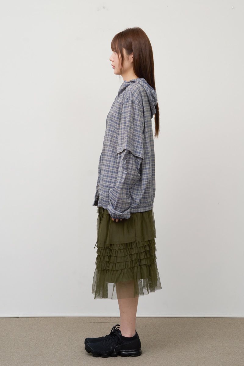 Lan Checked Layered Jumper