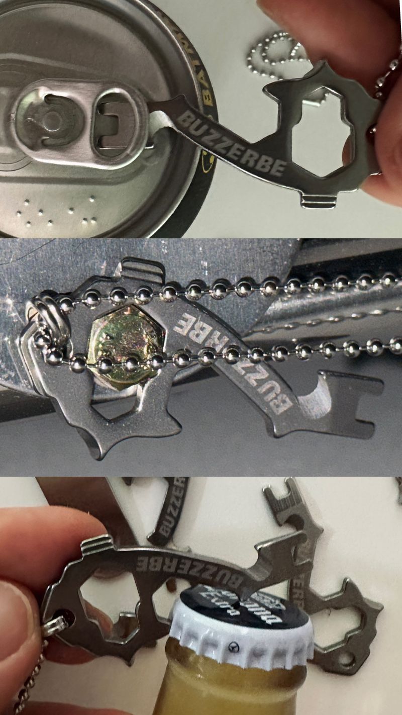  BUZZERBE Multifunction Tool Necklace (size: 2type)