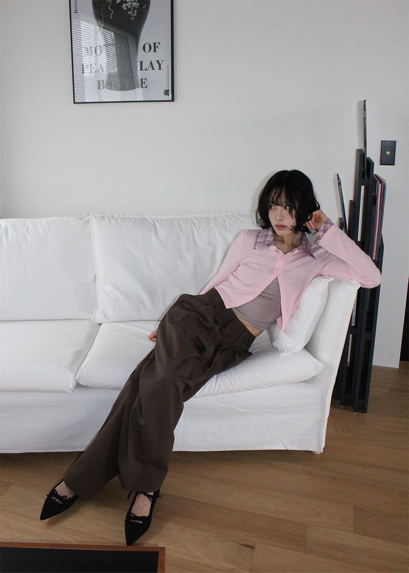 TUCK BALLOON SLACKS