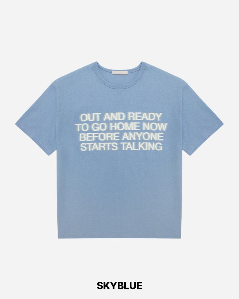 Blur Printing Short Sleeve T