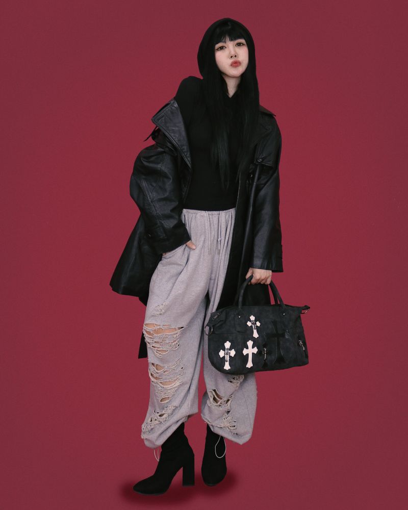 cross-patch cross bag
