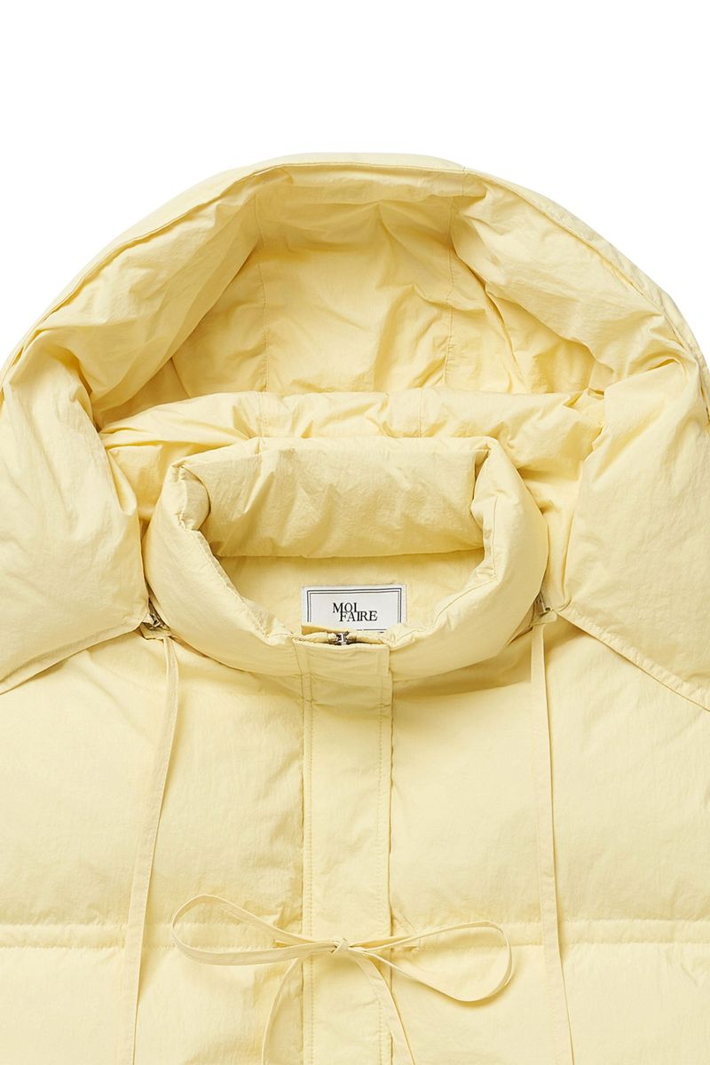STRAP DOWN JACKET / YELLOW