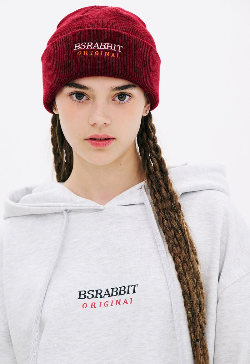 BSRABBIT LOGO BEANIE