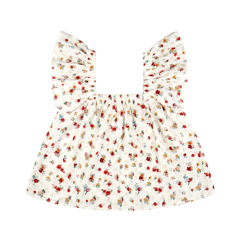 ROSE'S FARM BLOUSE (2 COLORS)