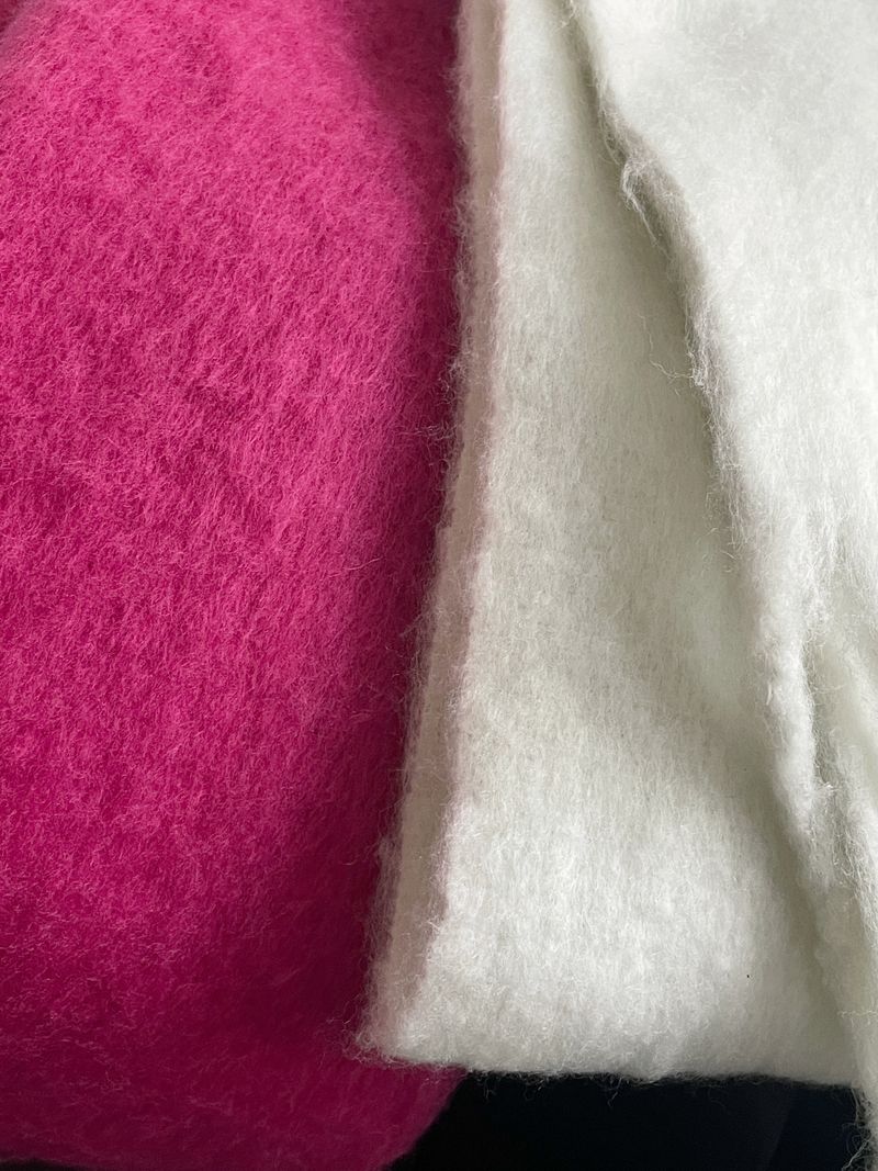 Warm tassel muffler 