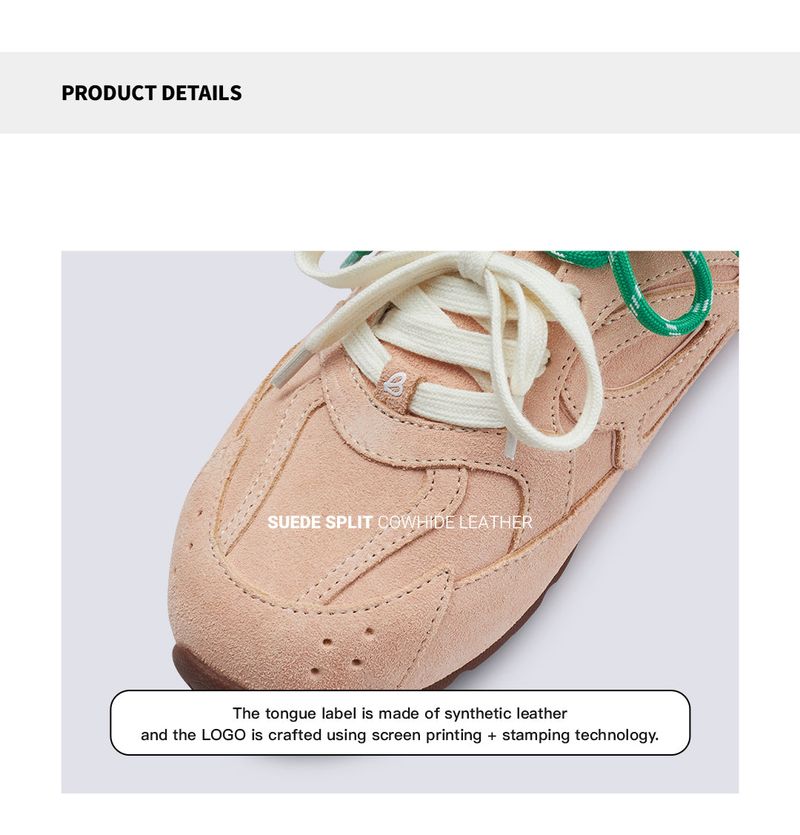 HBD "Little Puff" Thin-Soled Casual Shoes
