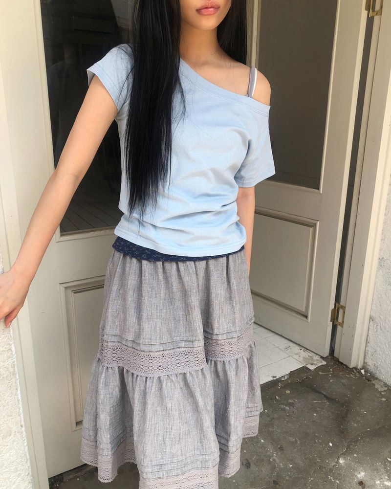 Livia Boat Neck Short-Sleeve T-Shirt