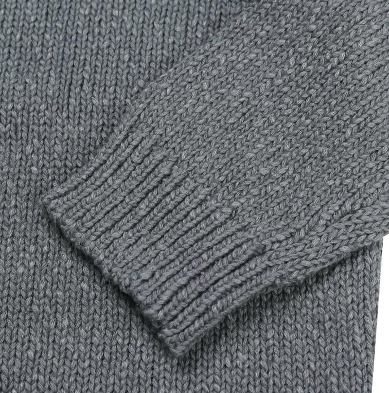 ASCLO Heavy Crop Knit Cardigan (3color)
