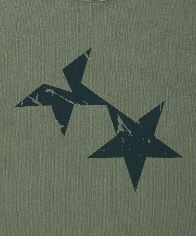 W TWIN STAR SS TEE KHAKI(CV2GMFT516A)