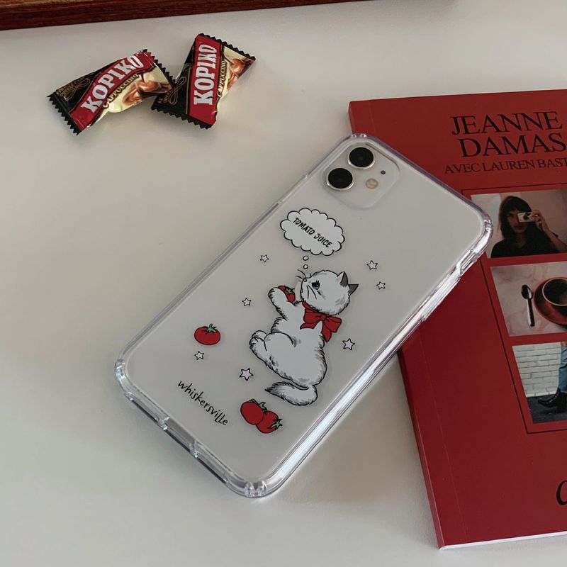 [MADE]Tomato Cat Jelly Hard Case
