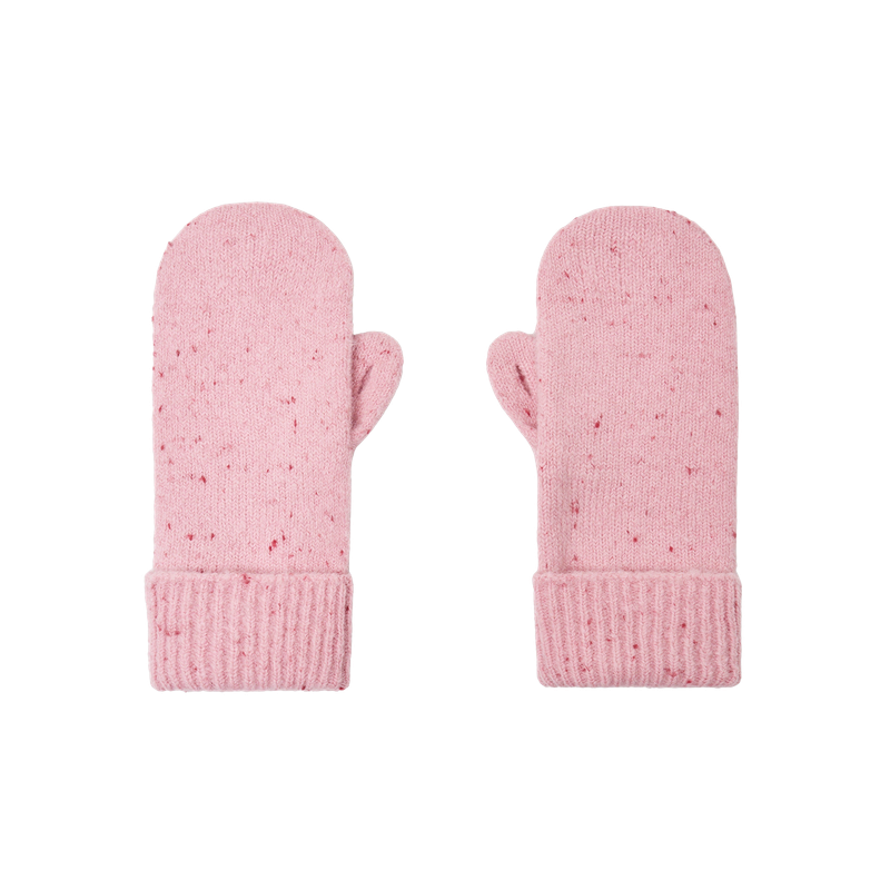 Dot Mitten Gloves (Strawberry)