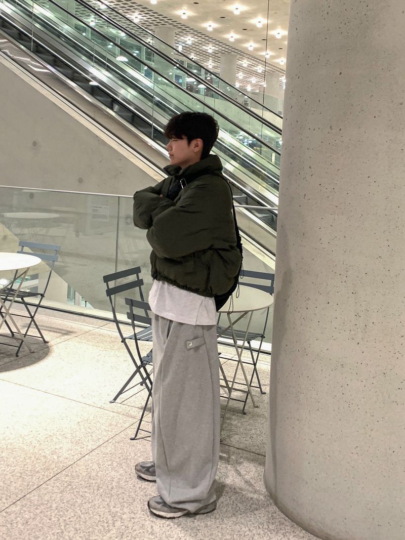 Veron snap balloon pants