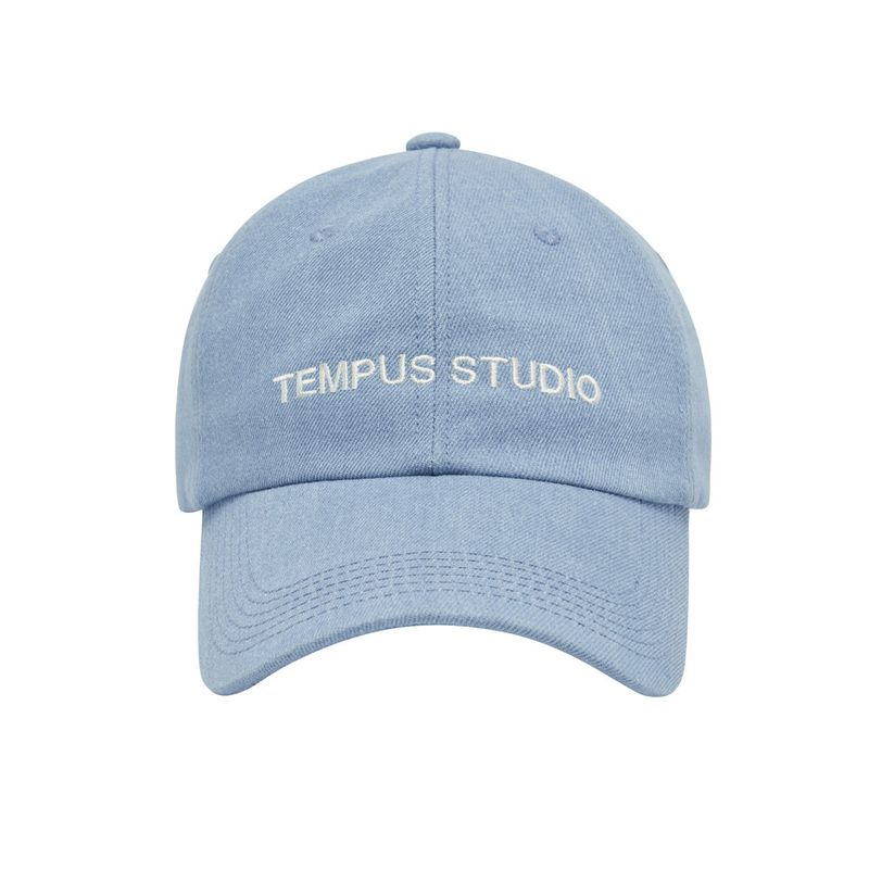 TEMPUSSTUDIO（テンプススタジオ）の「TEMPUS LOGO CAP [DENIM (LIGHT BLUE)]（Hats）」