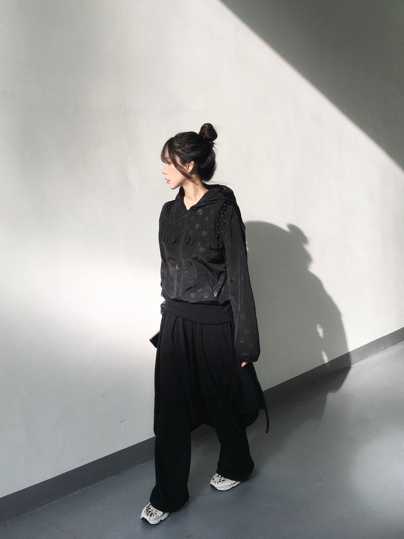 Chest Frill Pom-Pom Jumper (2c)  