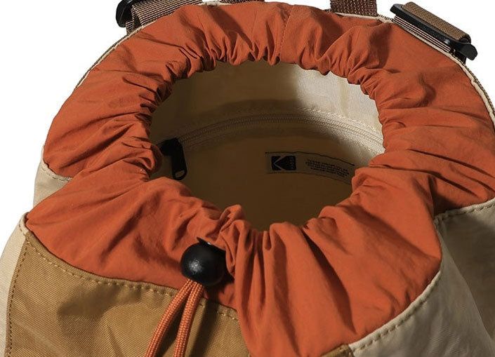 Hardy String Bucket Backpack (15L)【ORANGE】