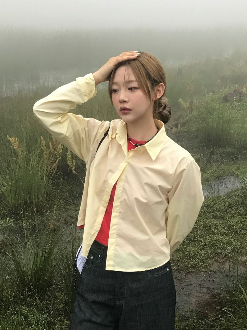 Dibo crop shirt