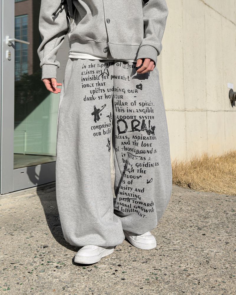 DR Wide Sweatpants