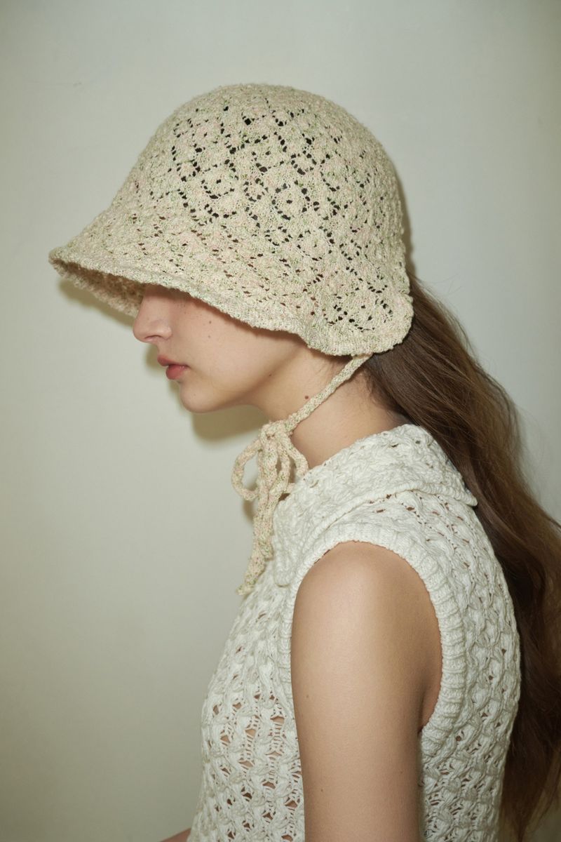 JARDIN bonnet hat_flower