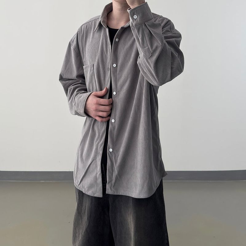 Lea Oversized Corduroy Shirt