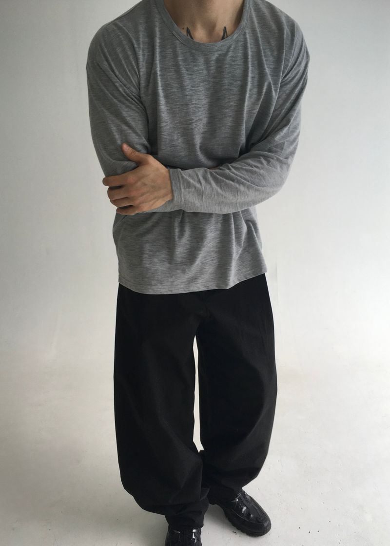 see through long sleeve(3colors)