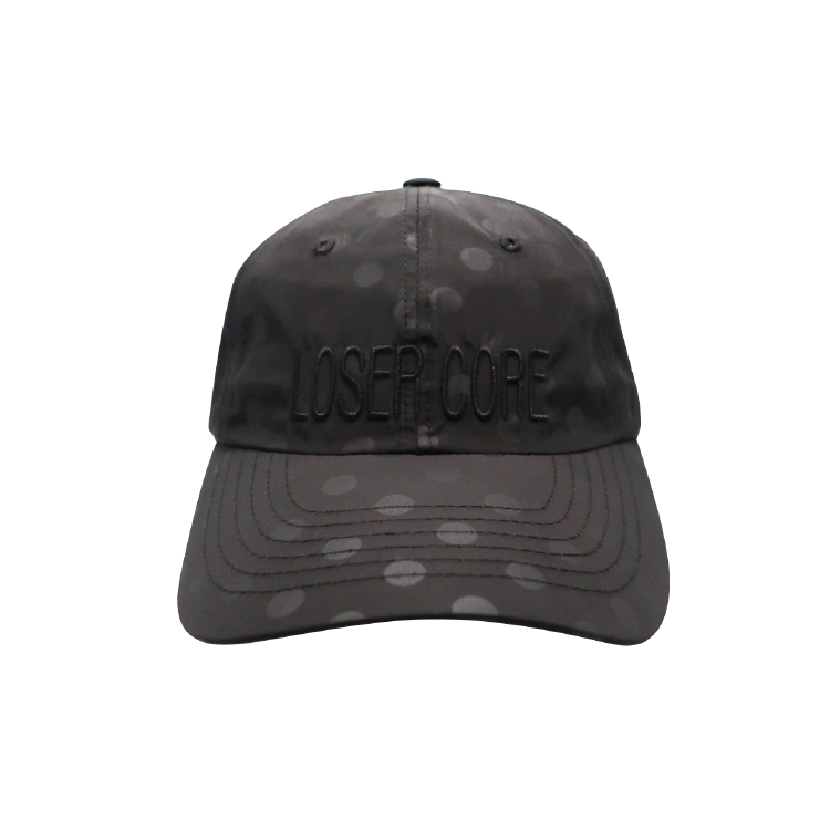 CRAPPYROOM（クラッピールーム）の「ルーザー コア ドット ミックス ボール キャップ(BLACK)（帽子）」
