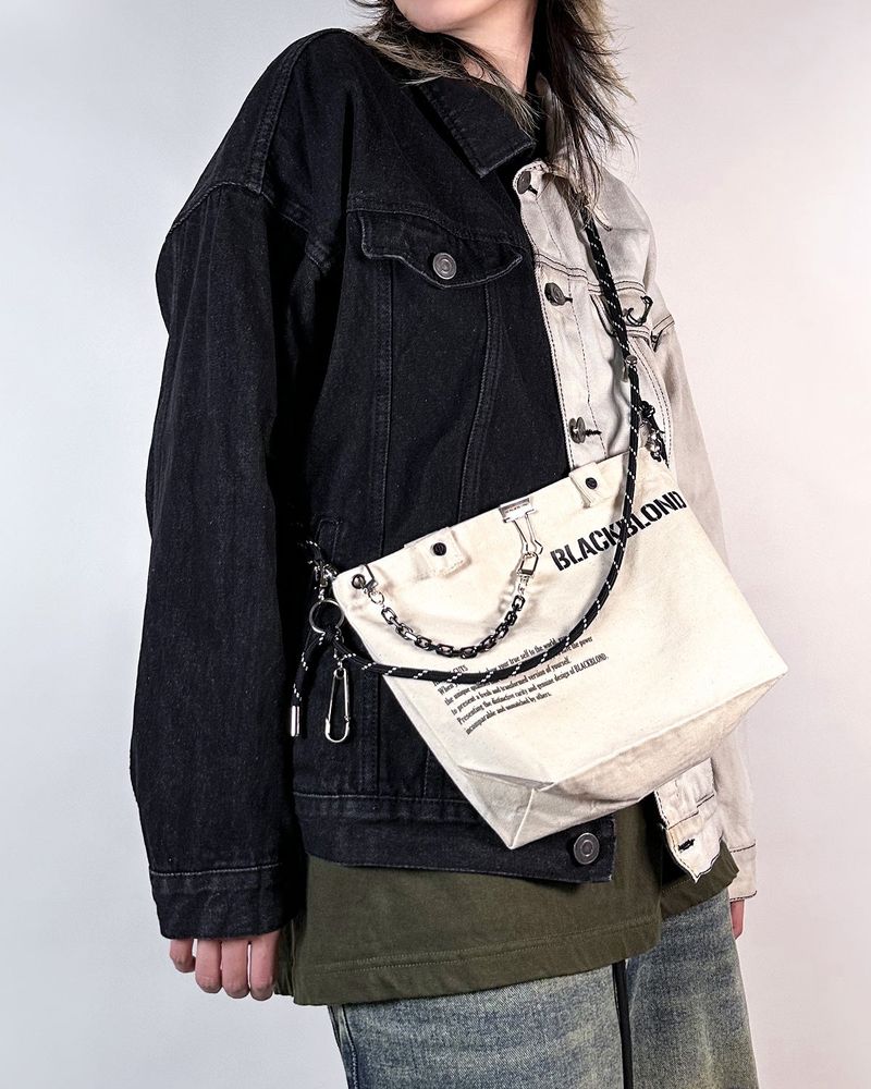 BBD Handcrafted Rope Cross Bag (Ivory)