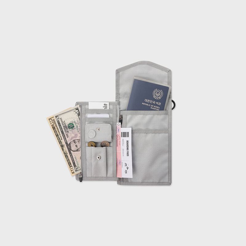 Sunlit（サンリット）の「Sunlit Travel Cross Bag (Lighe Gray)（Bags）」