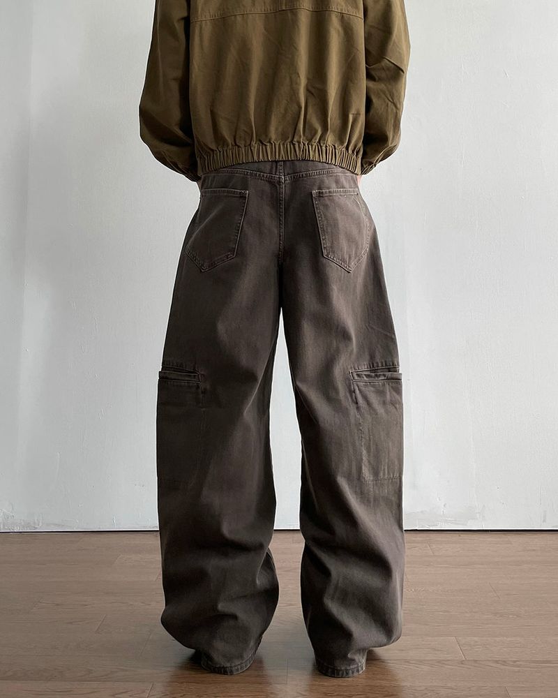 Roden Curved Dyeing Pants