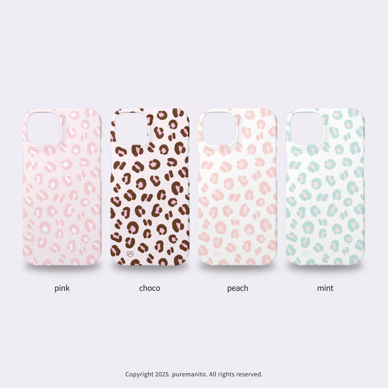 ベビーギャルレオパードスマホケース