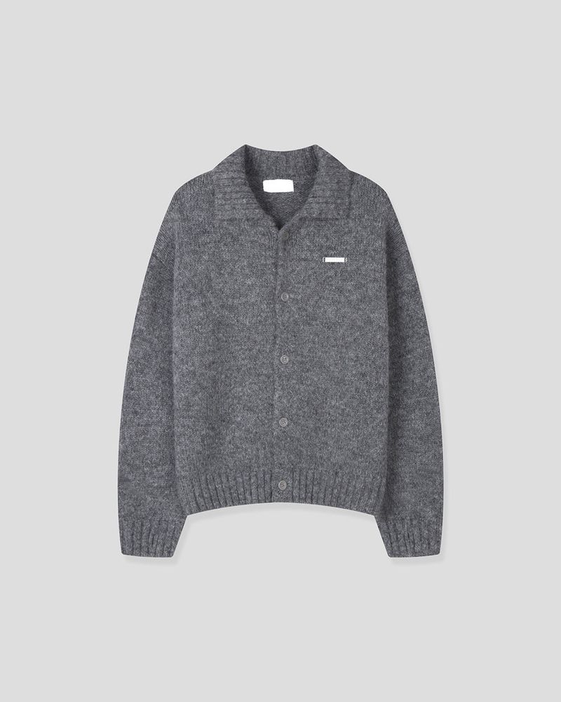 Arin Collared Knit Warmer Cardigan