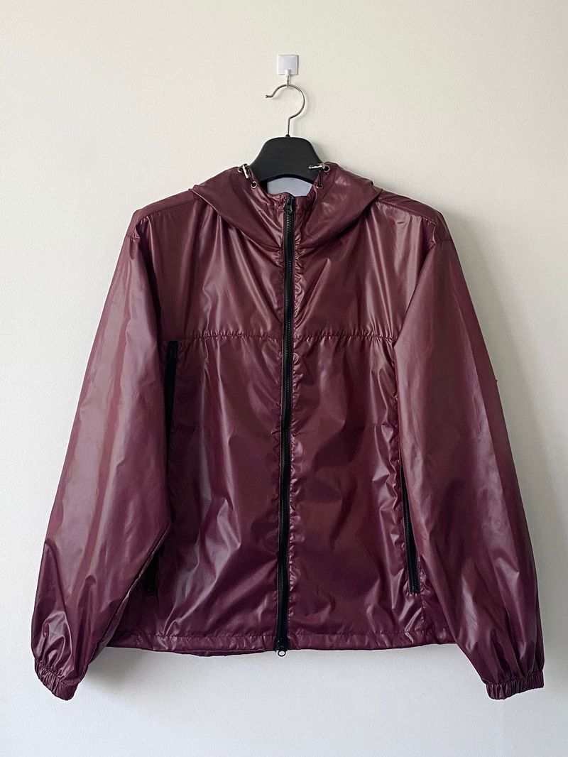 Glossy string windbreaker jk