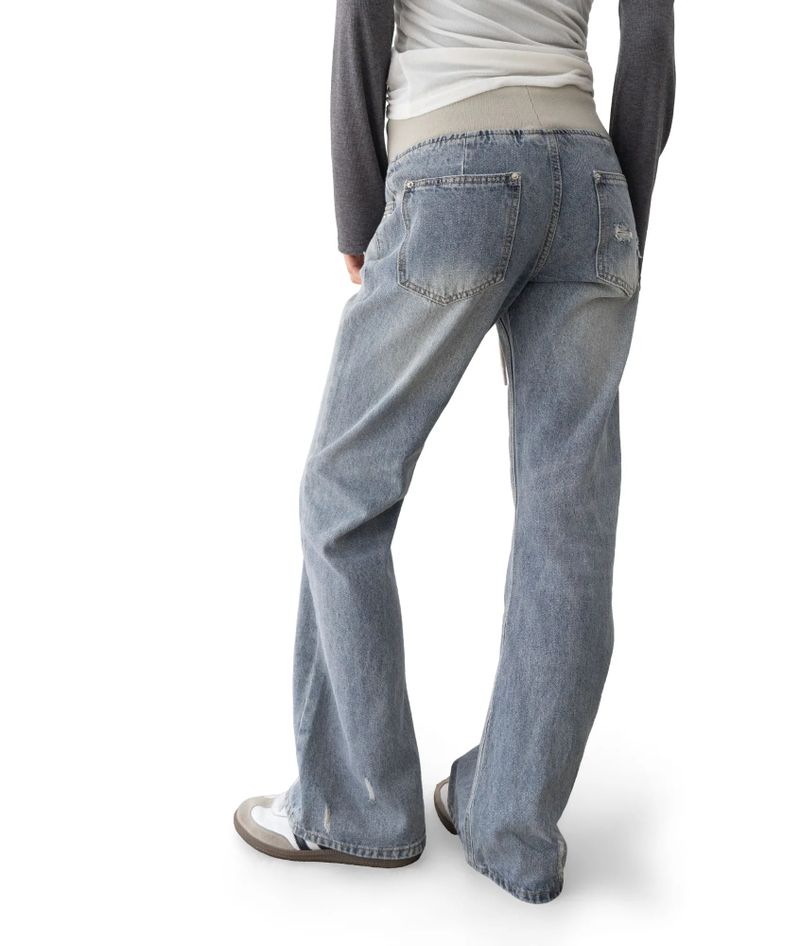 Ruin Layered Banded Bootcut