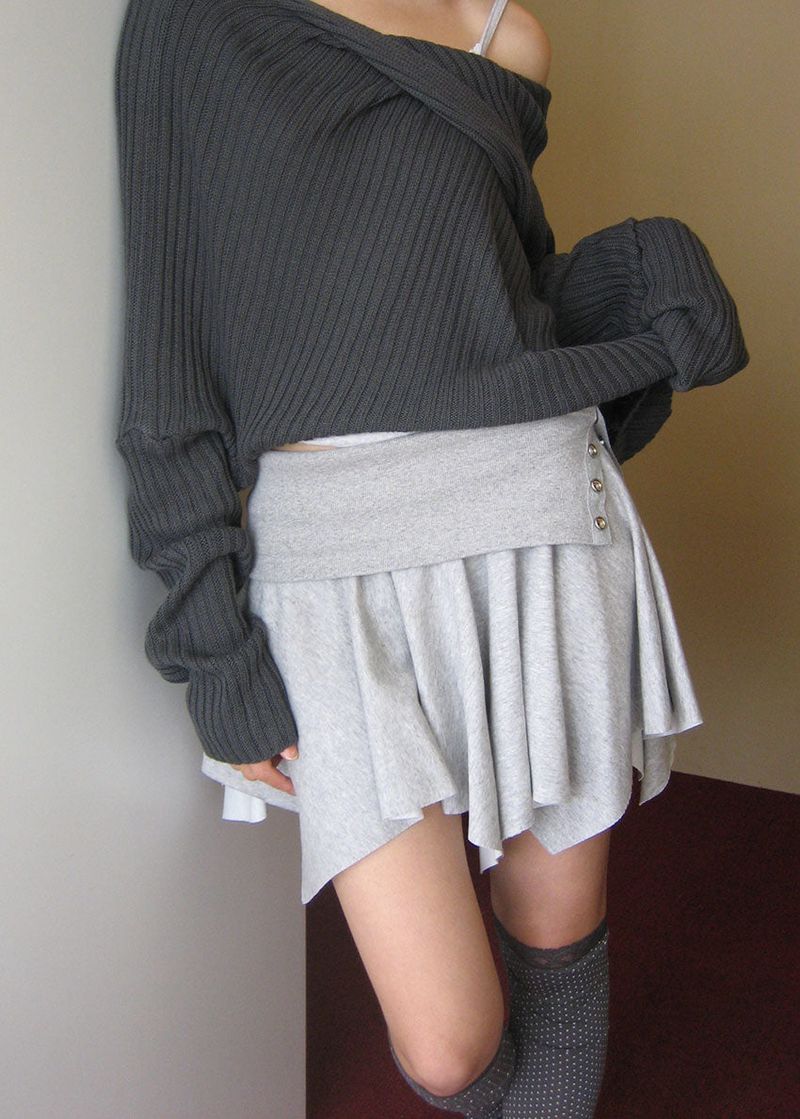 DOT LACE LEG WARMER