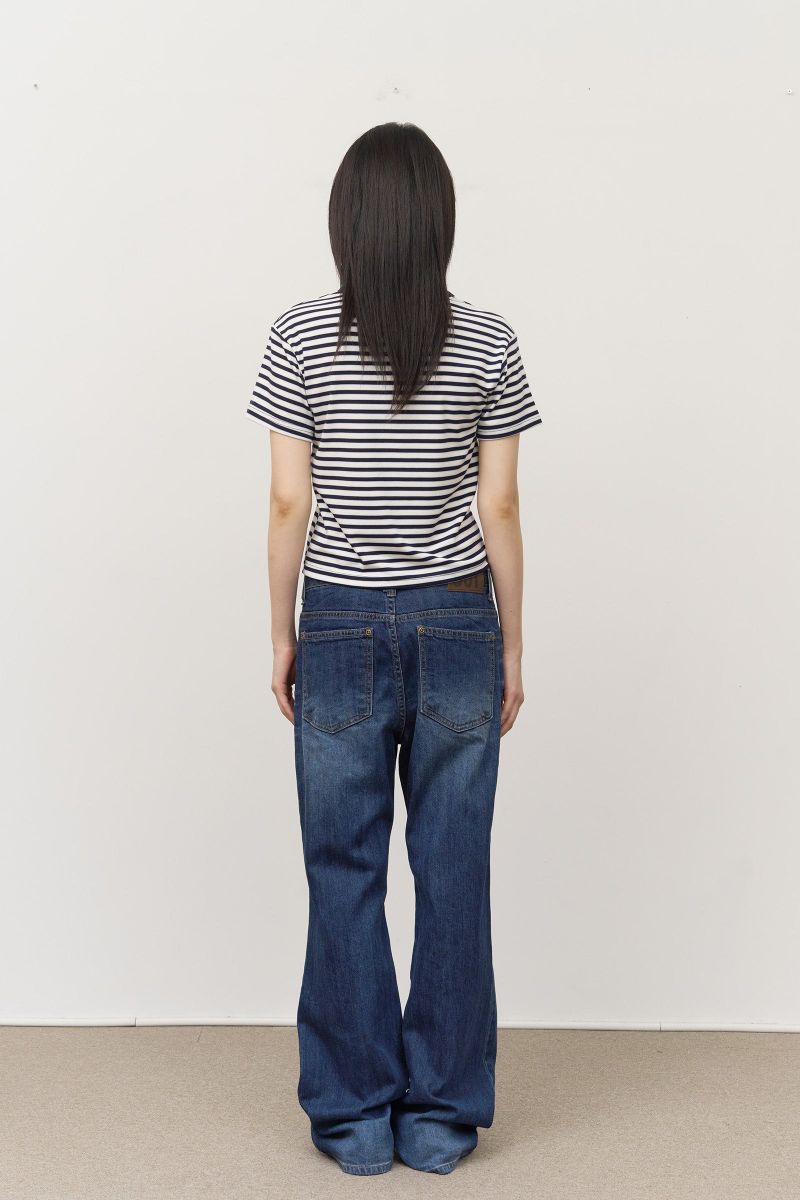 (W) View Striped Top