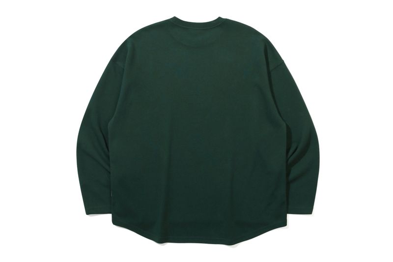 RECENT BASIC LONG SLEEVE_GREEN