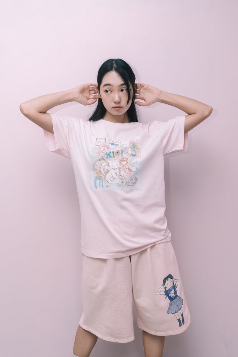 SHAKIRI X Namsuru 우리들 HALF SWEATPANTS 