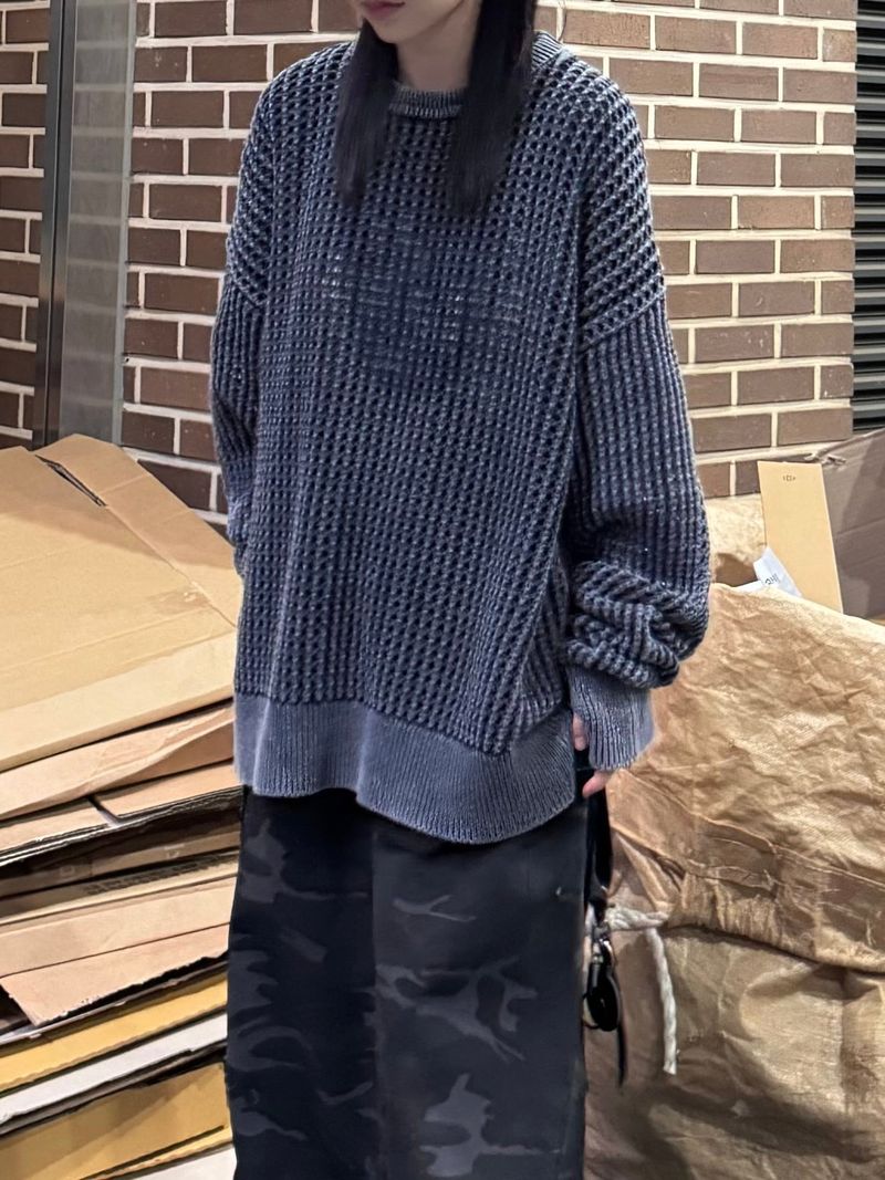 net pigment warmer knit