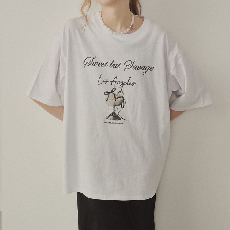 Gelato Graphic Oversized T-shirt